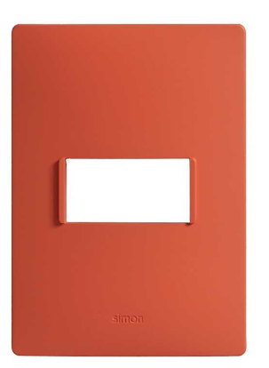 [ESIM2561167] PLACA ROJA G 1 MOD S/CHASIS SIMON*****