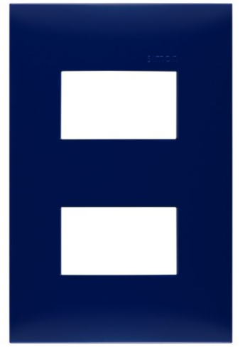 [ESIM2561266] PLACA AZUL B. 2 MOD S/CHASIS SIMON*****