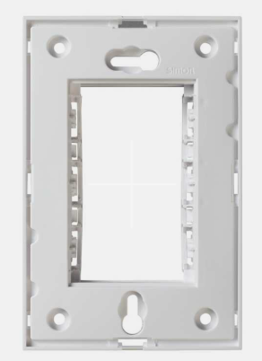 [ESIM2570030] CHASIS BLANCO C/TORNILLOS SIMON