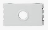 [ESIM2580130] TAPA SALIDA CABLE BLANCA SIMON