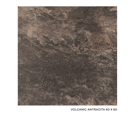 [PAVOLCANTR605605] PISO VOLCANIC ANTRACITA 60.5X60.5 CM 1.46 M2/CAJA (1C) ARKO