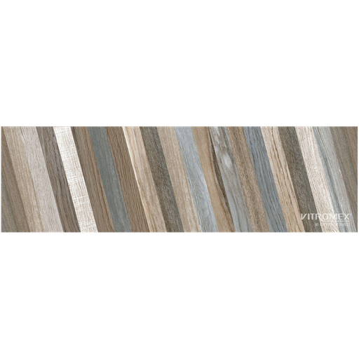 [PVAMAZDECO 18606] PISO AMAZONIAN DECO FOREST 18X60.6 CM 0.98 M2/CAJA TE VITROMEX