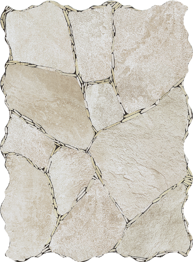 [PVREALBEIG333451] MURO REAL DEL CATORCE BEIGE 33.3X45.1 CM 1.65 M2/CAJA VITROMEX