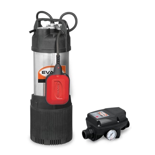 [VKITSPM1100] SISTEMA CONTROL PRESS + BOMBA SUMERG 1 HP EVANS