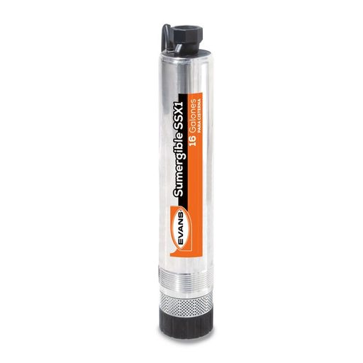 [VSSX1ME050F2C] BOMBA SUMERGIBLE  P/CISTERNA DE 1/2 HP EVANS