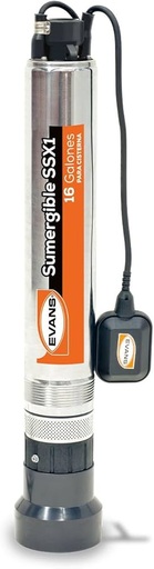 [VSSX1ME050F2CF] BOMBA SUMERGIBLE P/CISTERNA DE 1/2 HP C/FLOTADOR EVANS