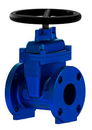 VALVULA COMPUERTA VASTAGO FIJO HIERRO DUCTIL AWWA 