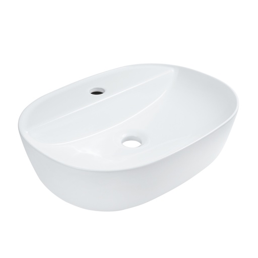 [09OSERLRD1B] LAVABO SERRA RECTANGULAR 1 TALADRO BLANCO LV1065B021 URREA
