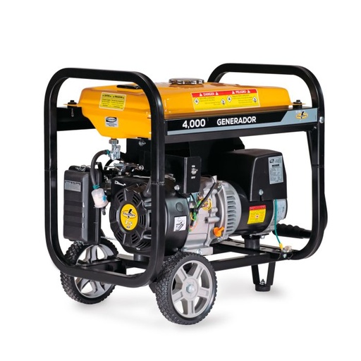 [0507F617025] GENERADOR DE GASOLINA 2500W 5.5 HP KV120/240VCA12VCD MODELO ZP2500 IUSA