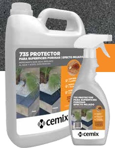 [CEM33734] PROTECTOR PARA SUPERFICIE POROSA EFECTO MOJADO 4/1 GAL